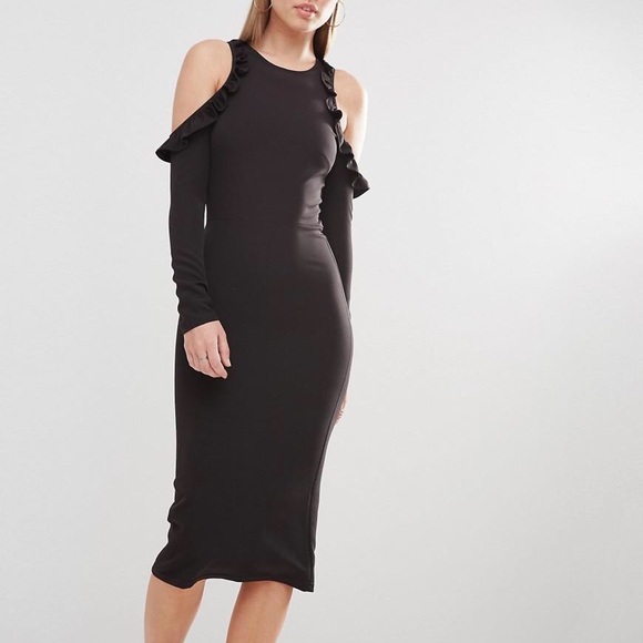 Host Pick ✨ Oh My Love Cold Shoulder Dress🤍 - Picture 3 of 4